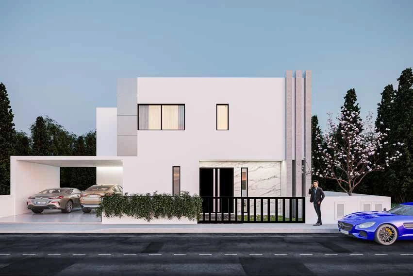 Villas en un proyecto residencial en Nicosia, Chipre