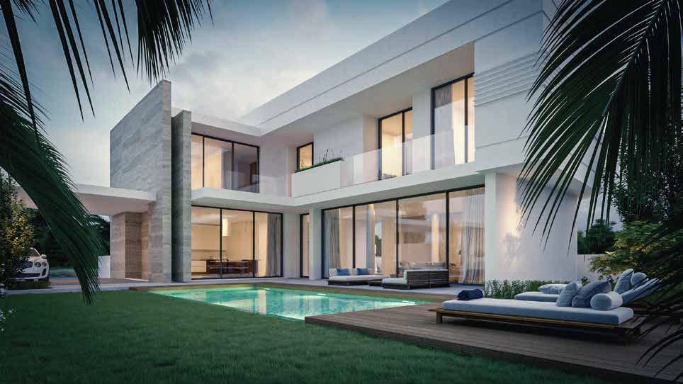 Villas en un nuevo complejo residencial en las afueras de Nicosia, Chipre