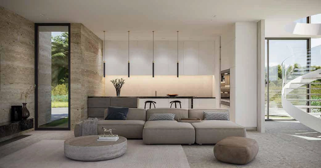 Villas en un nuevo complejo residencial en las afueras de Nicosia, Chipre