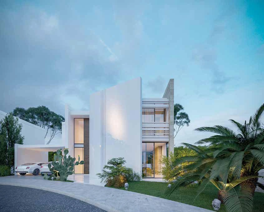 Villas en un nuevo complejo residencial en las afueras de Nicosia, Chipre