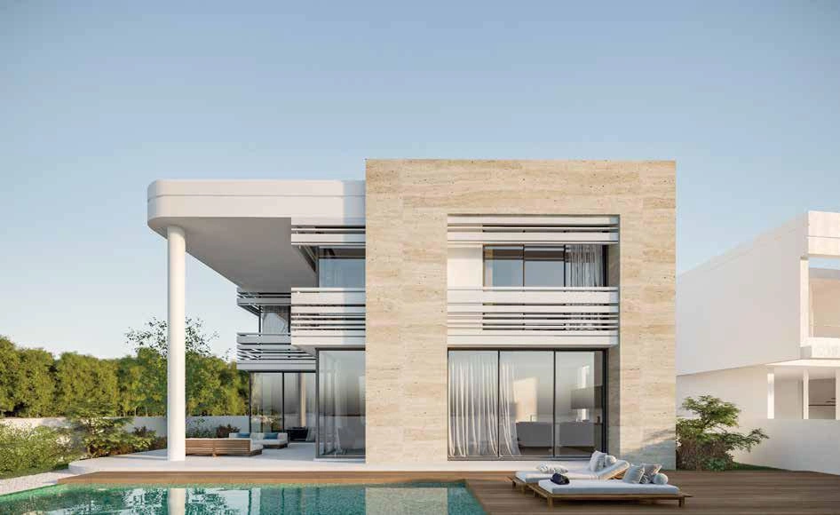 Villas en un nuevo complejo residencial en las afueras de Nicosia, Chipre