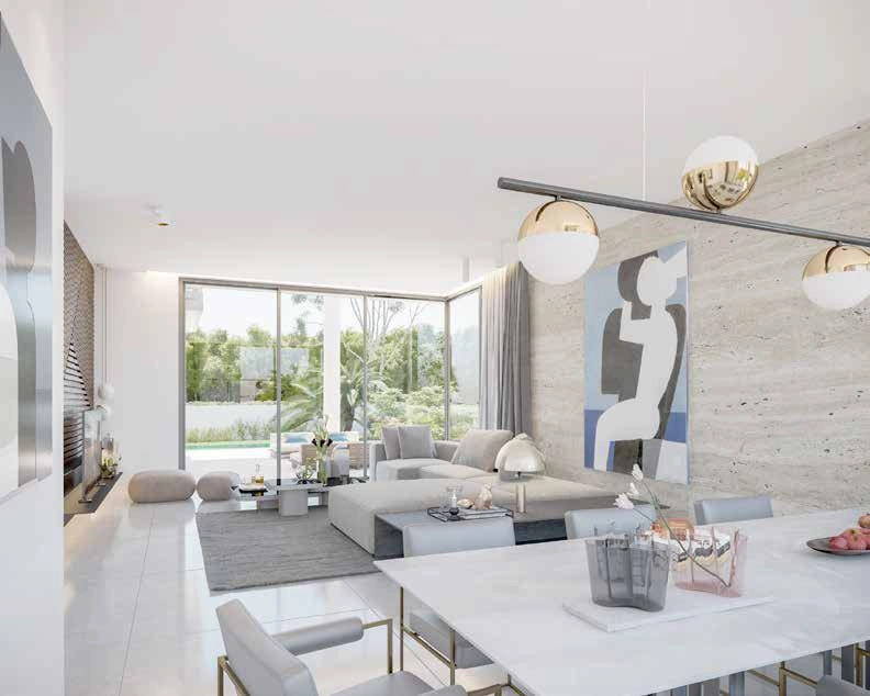 Villas en un nuevo complejo residencial en las afueras de Nicosia, Chipre