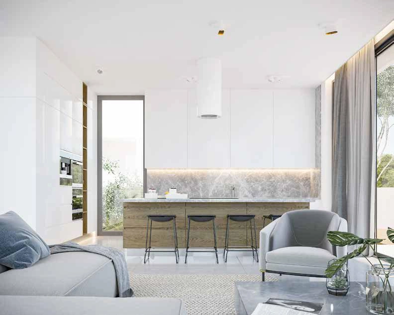 Villas en un nuevo complejo residencial en las afueras de Nicosia, Chipre