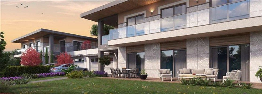 فلل في مجمع سكني حديث في إسطنبول، تركيا
