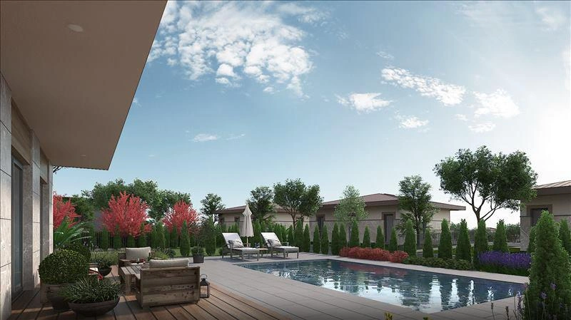 فلل في مجمع سكني حديث في إسطنبول، تركيا