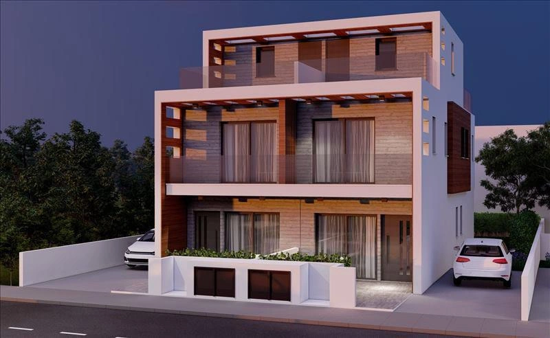 塞浦路斯帕福斯住宅社区内的别墅