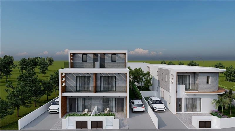 塞浦路斯帕福斯住宅社区内的别墅