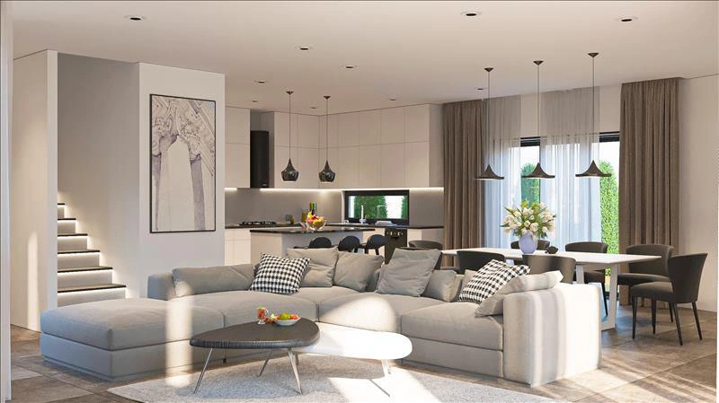 塞浦路斯帕福斯住宅社区内的别墅