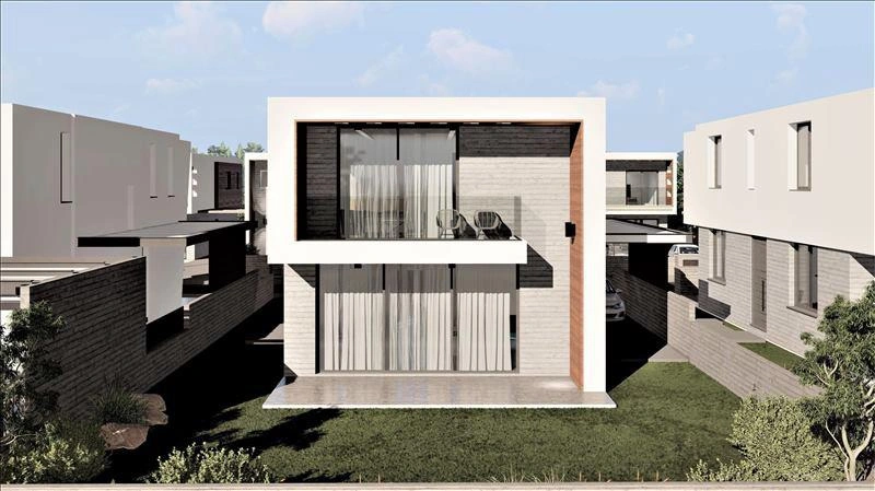 塞浦路斯帕福斯住宅社区内的别墅