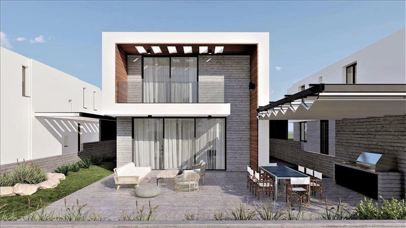 塞浦路斯帕福斯住宅社区内的别墅