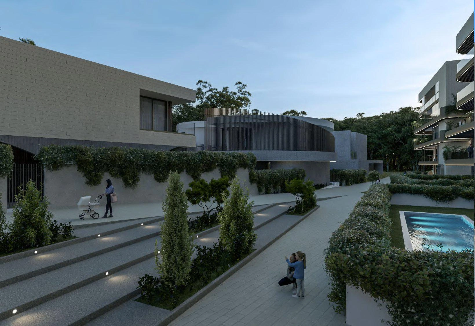 Apartments and villas in a new development project in Nicosia, Cyprus