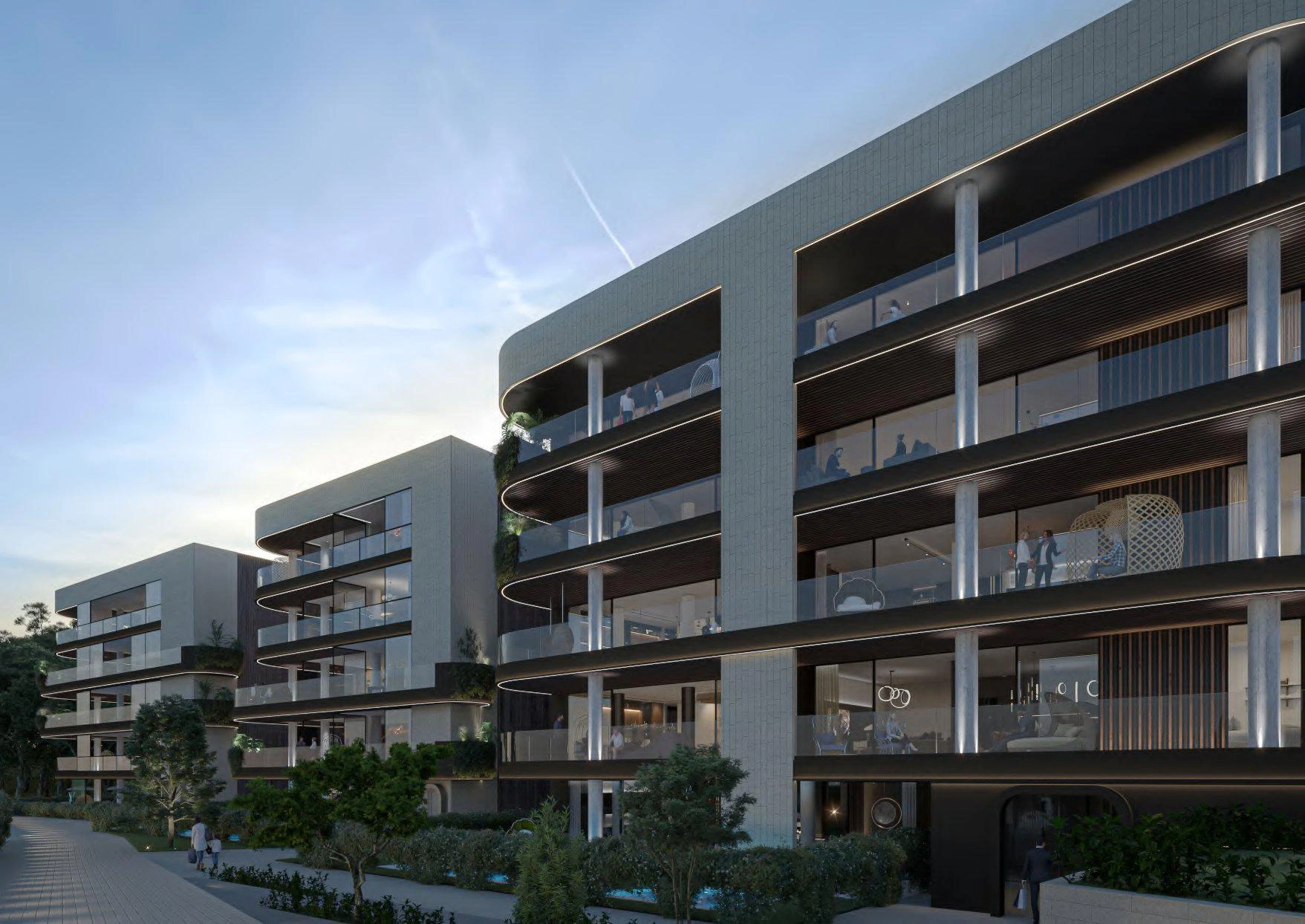 Apartments and villas in a new development project in Nicosia, Cyprus