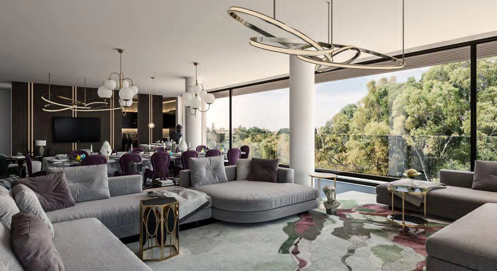 Apartments and villas in a new development project in Nicosia, Cyprus