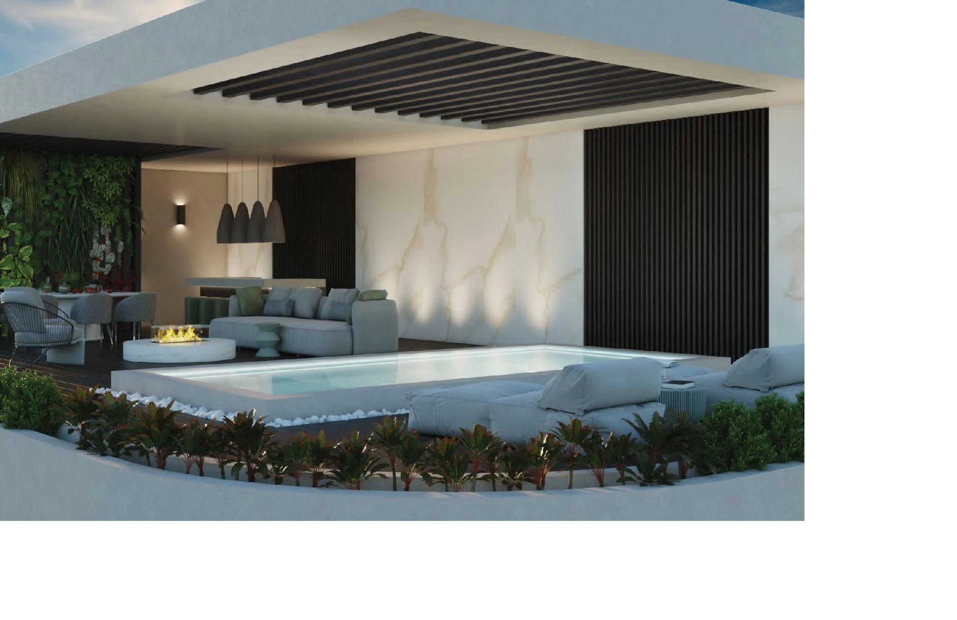 Apartments and villas in a new development project in Nicosia, Cyprus