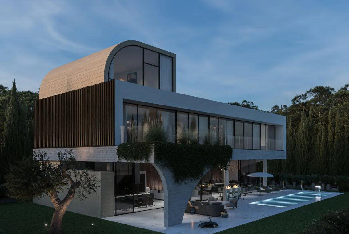 Apartments and villas in a new development project in Nicosia, Cyprus