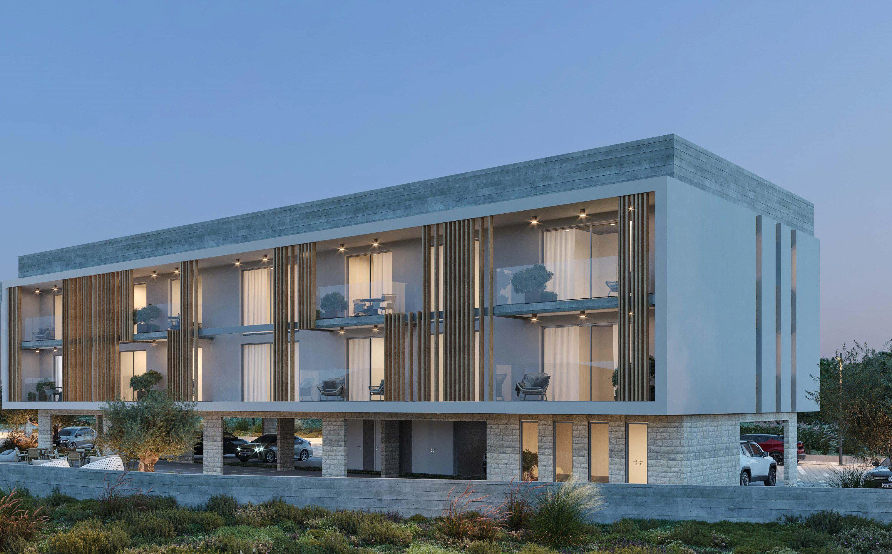 Apartments in a residential complex in Paphos, Cyprus