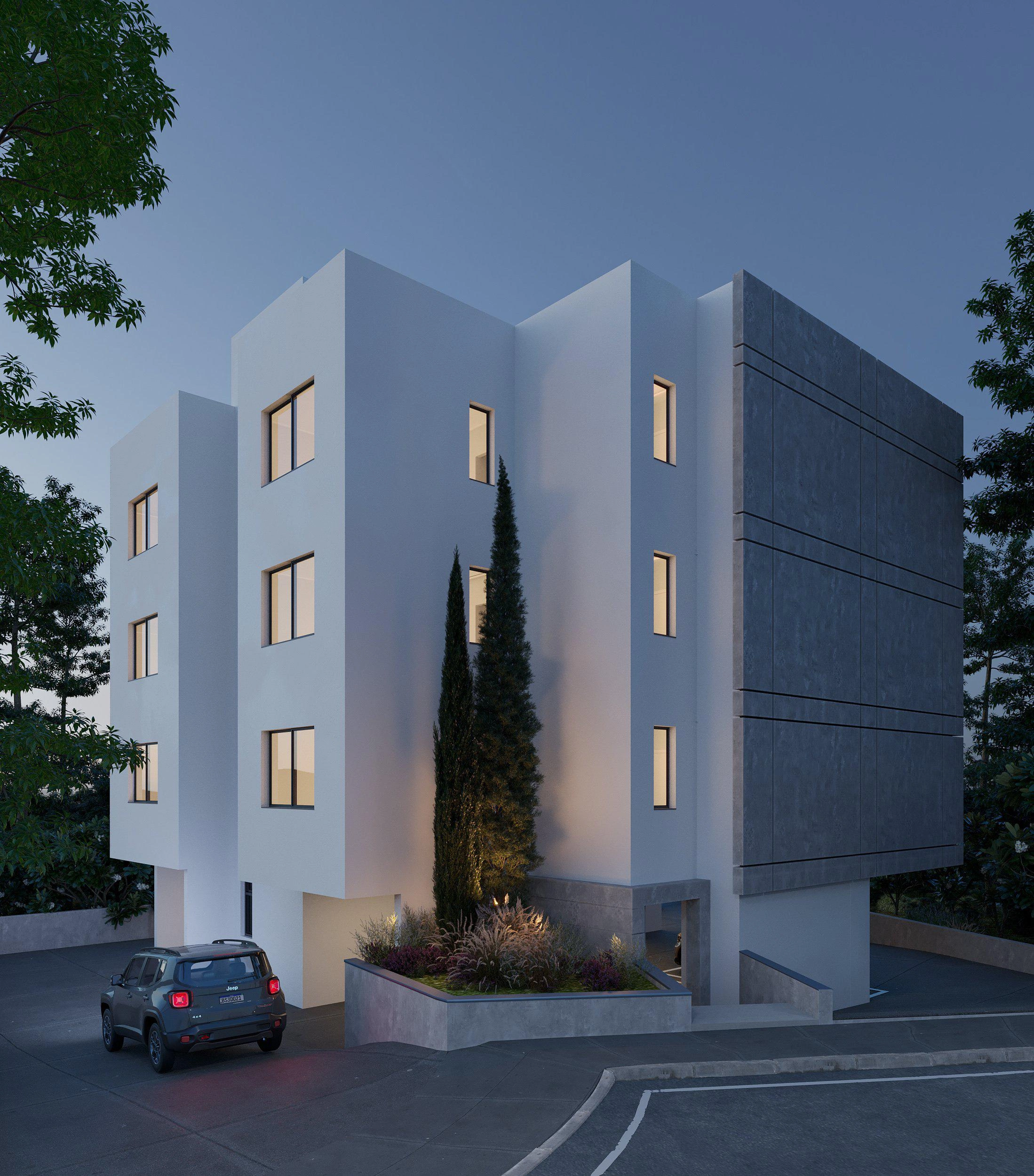 Apartments in a low-rise residence in Paphos, Cyprus