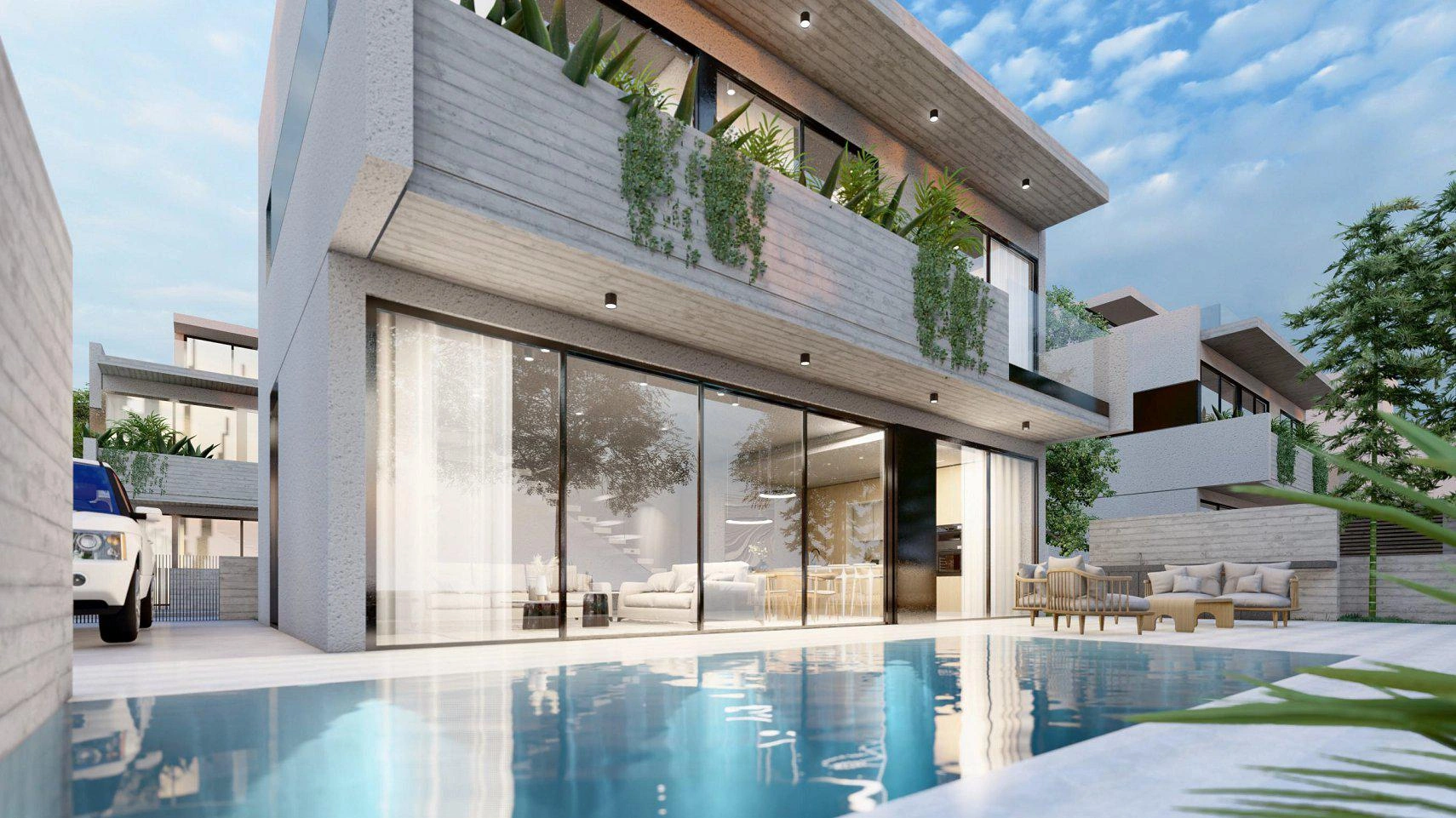 فيلات في مجمّع سكني حديث في بافوس، قبرص