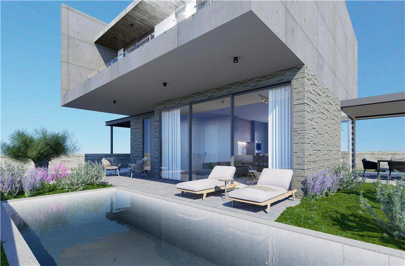 Villas dans un nouveau projet immobilier à Paphos, Chypre