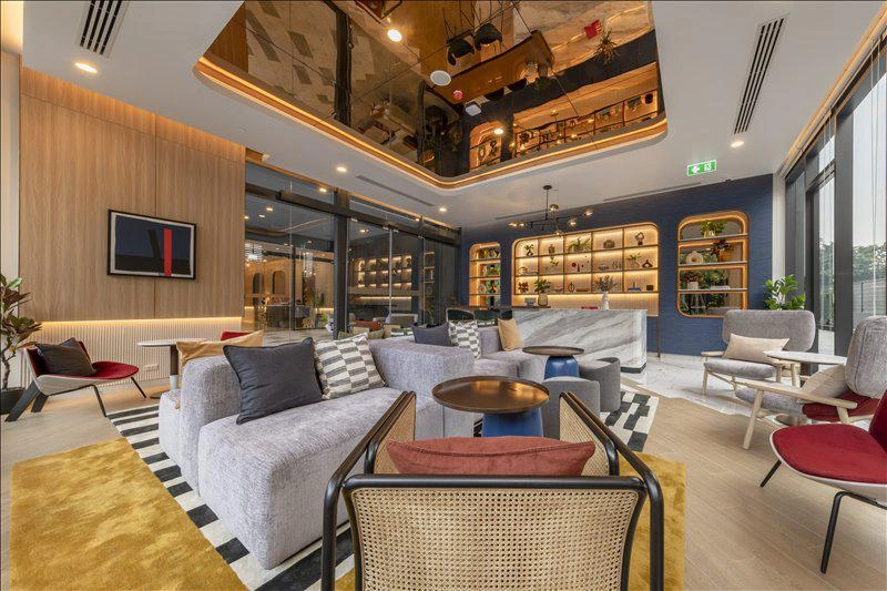 Apartments in a residential complex in Thonglor, Bangkok, Thailand