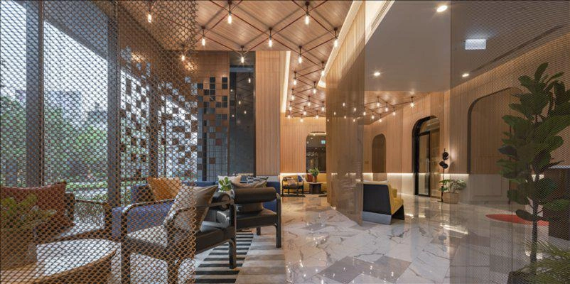 Apartments in a residential complex in Thonglor, Bangkok, Thailand