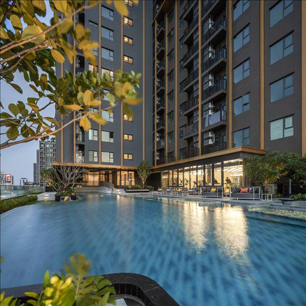 Apartments in a residential complex in Thonglor, Bangkok, Thailand