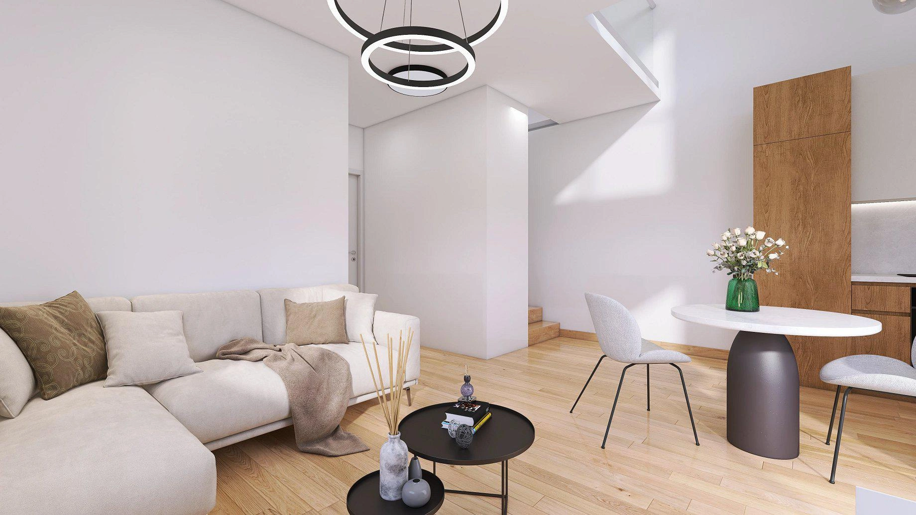 Apartments in a new residential complex in Attica, Greece