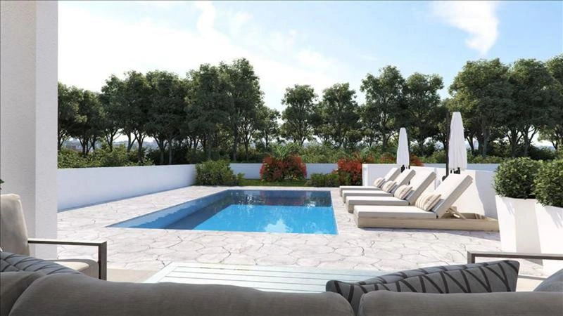 Villas in a residential complex in Larnaca, Cyprus