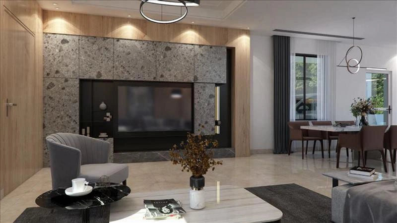 Villas in a residential complex in Larnaca, Cyprus