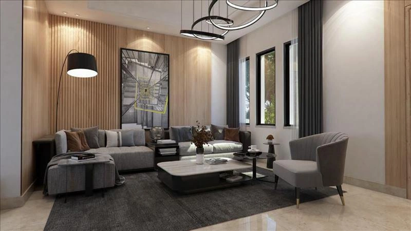 Villas in a residential complex in Larnaca, Cyprus