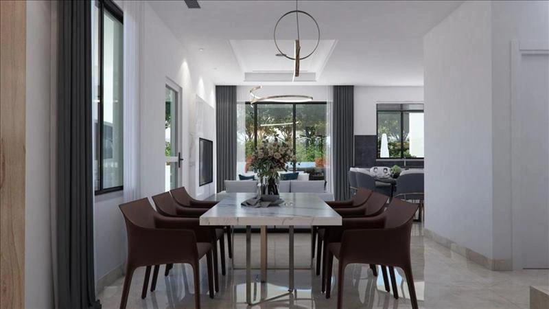 Villas in a residential complex in Larnaca, Cyprus