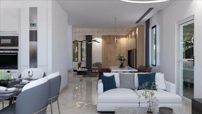 Villas in a residential complex in Larnaca, Cyprus