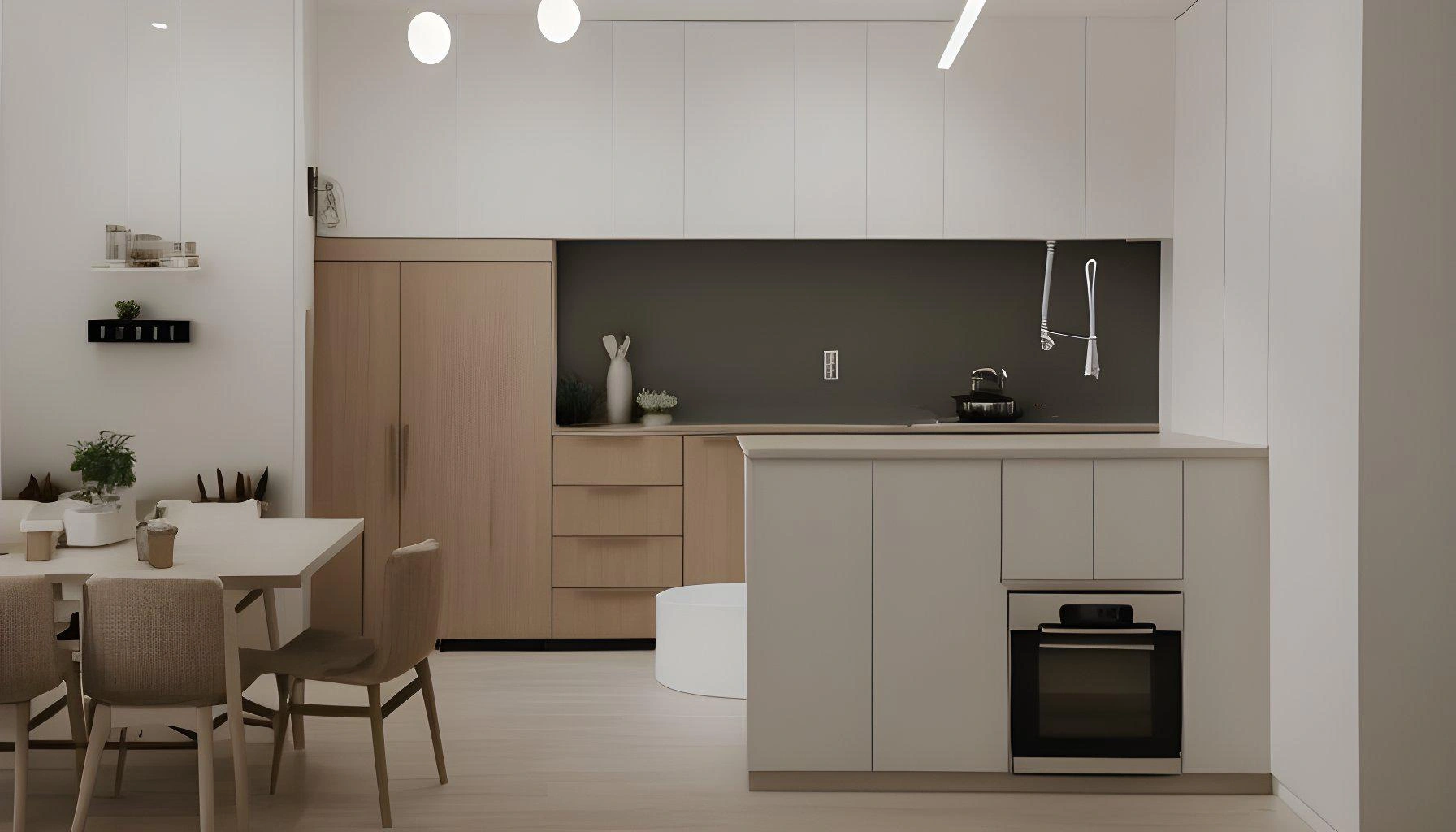 निकोसिया, साइप्रस में एक आधुनिक आवासीय कॉम्प्लेक्स के अपार्टमेंट