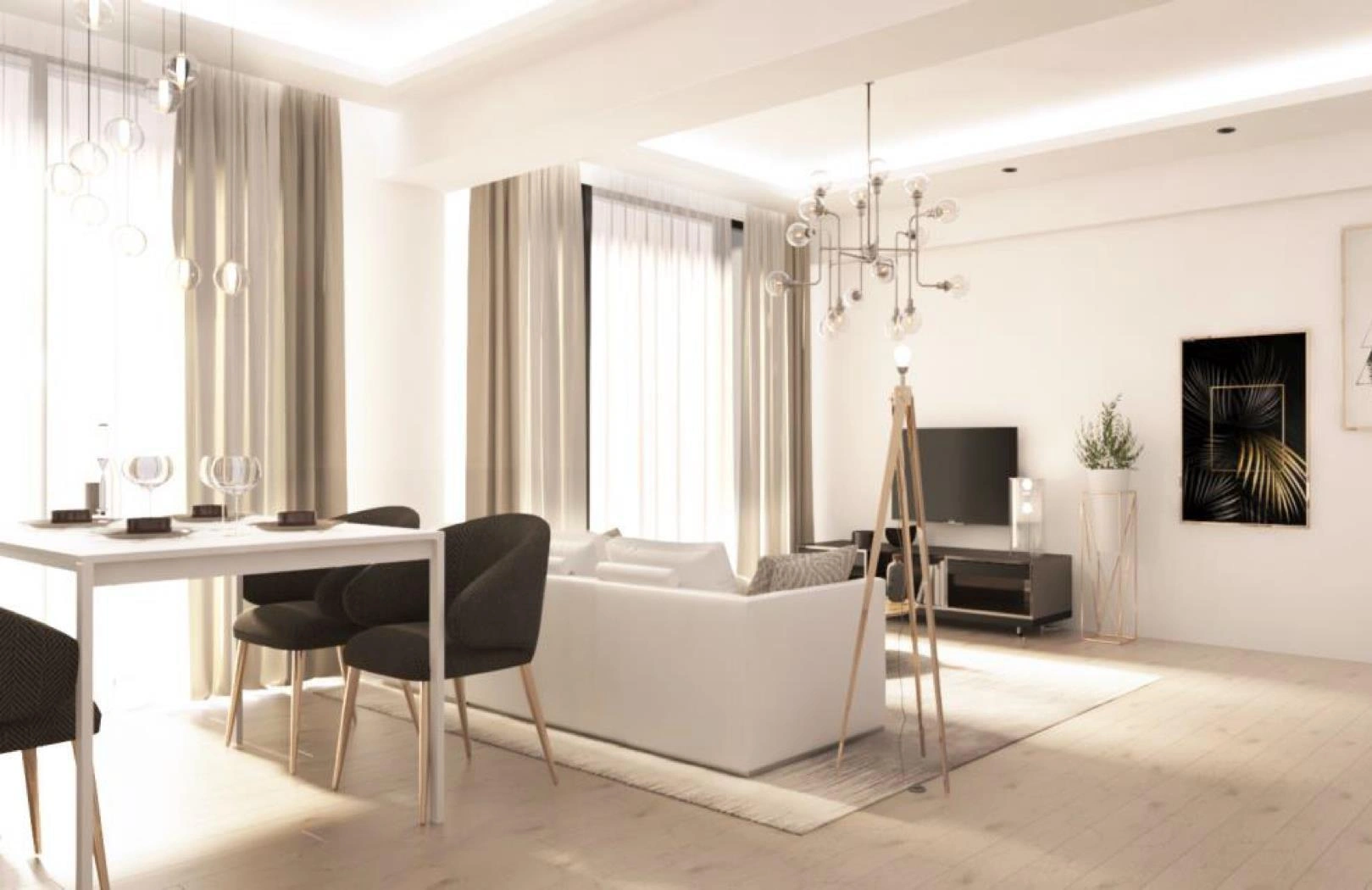 Duplex apartments in a residential complex in Attica, Greece