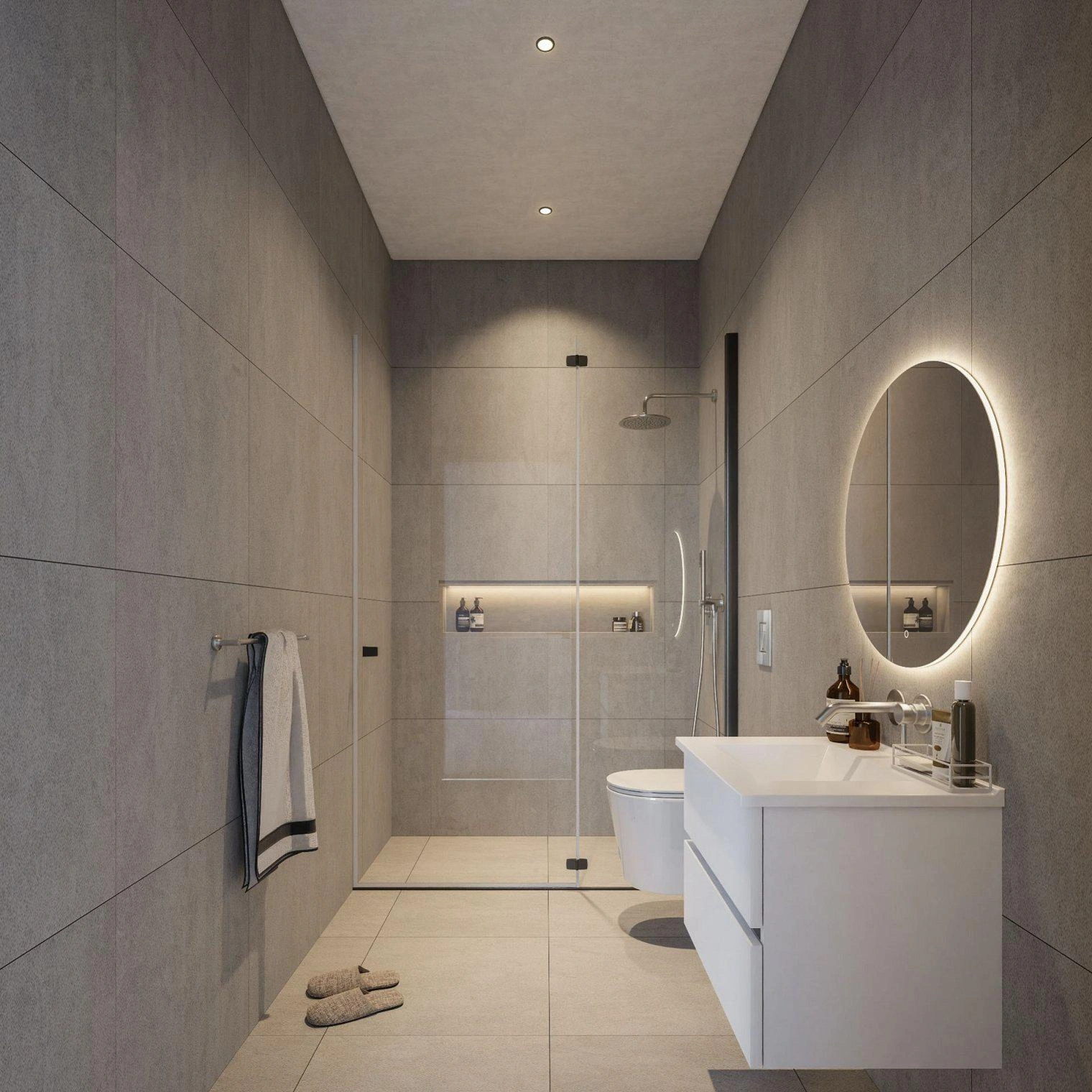 Apartments in a modern residential complex in Paphos, Cyprus