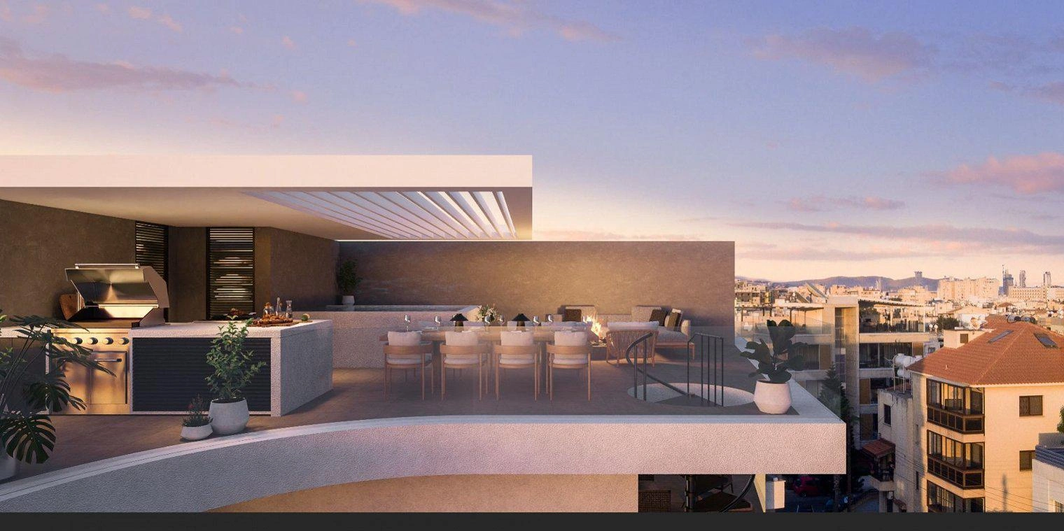 Apartments in a modern residential complex in Paphos, Cyprus