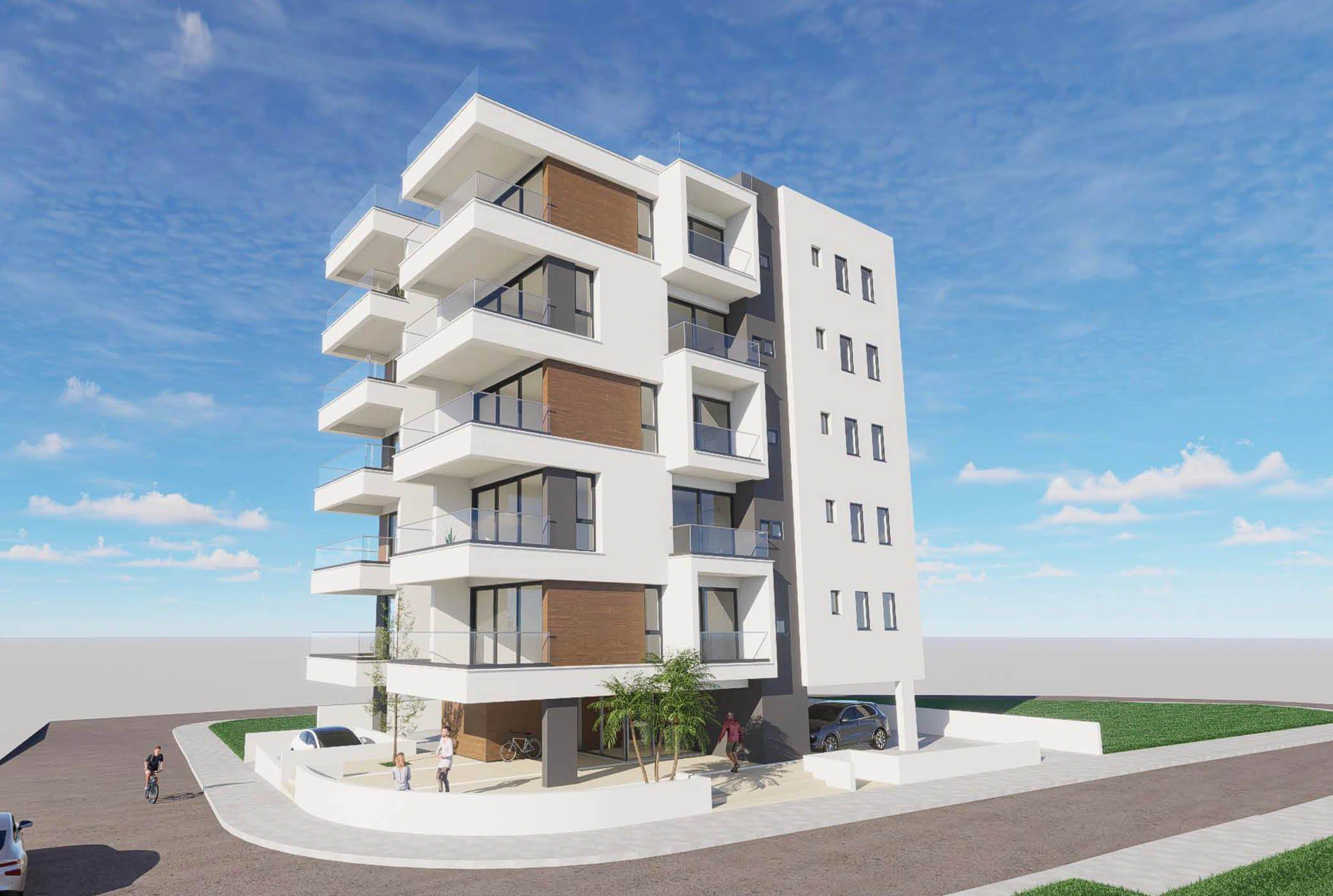 Apartments in a new residential project in Larnaca, Cyprus