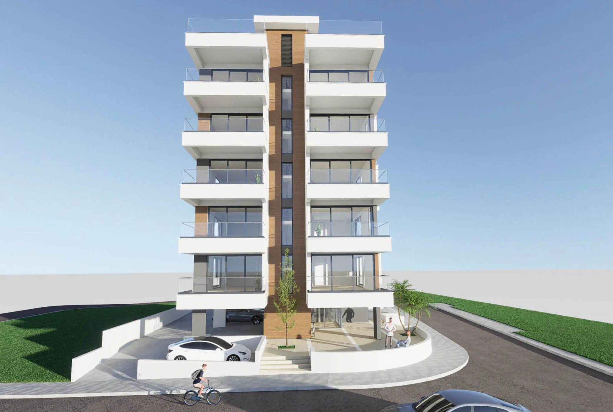 Apartments in a new residential project in Larnaca, Cyprus