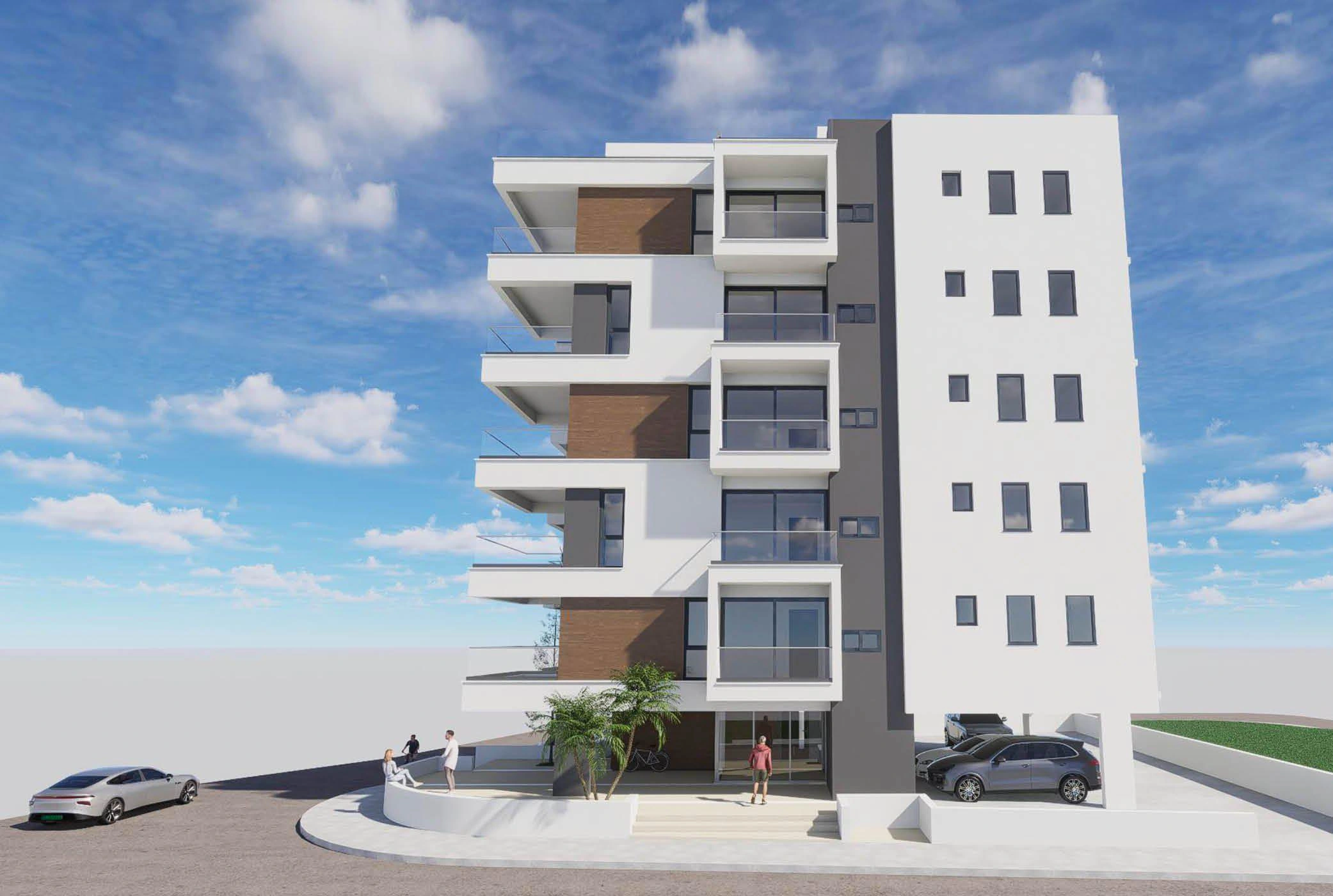 Apartments in a new residential project in Larnaca, Cyprus