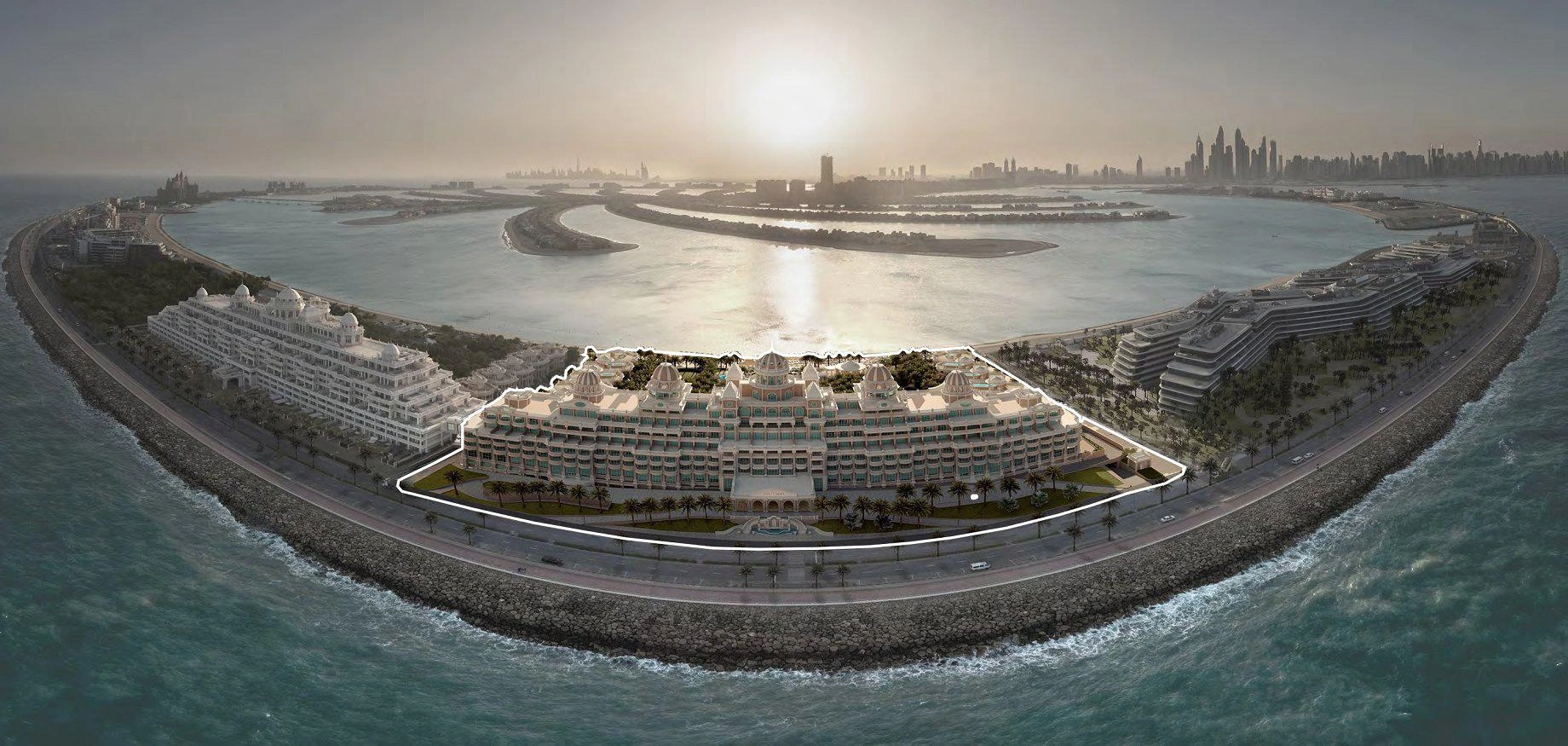 شقق Raffles Apartments، الإمارات العربية المتحدة، دبي