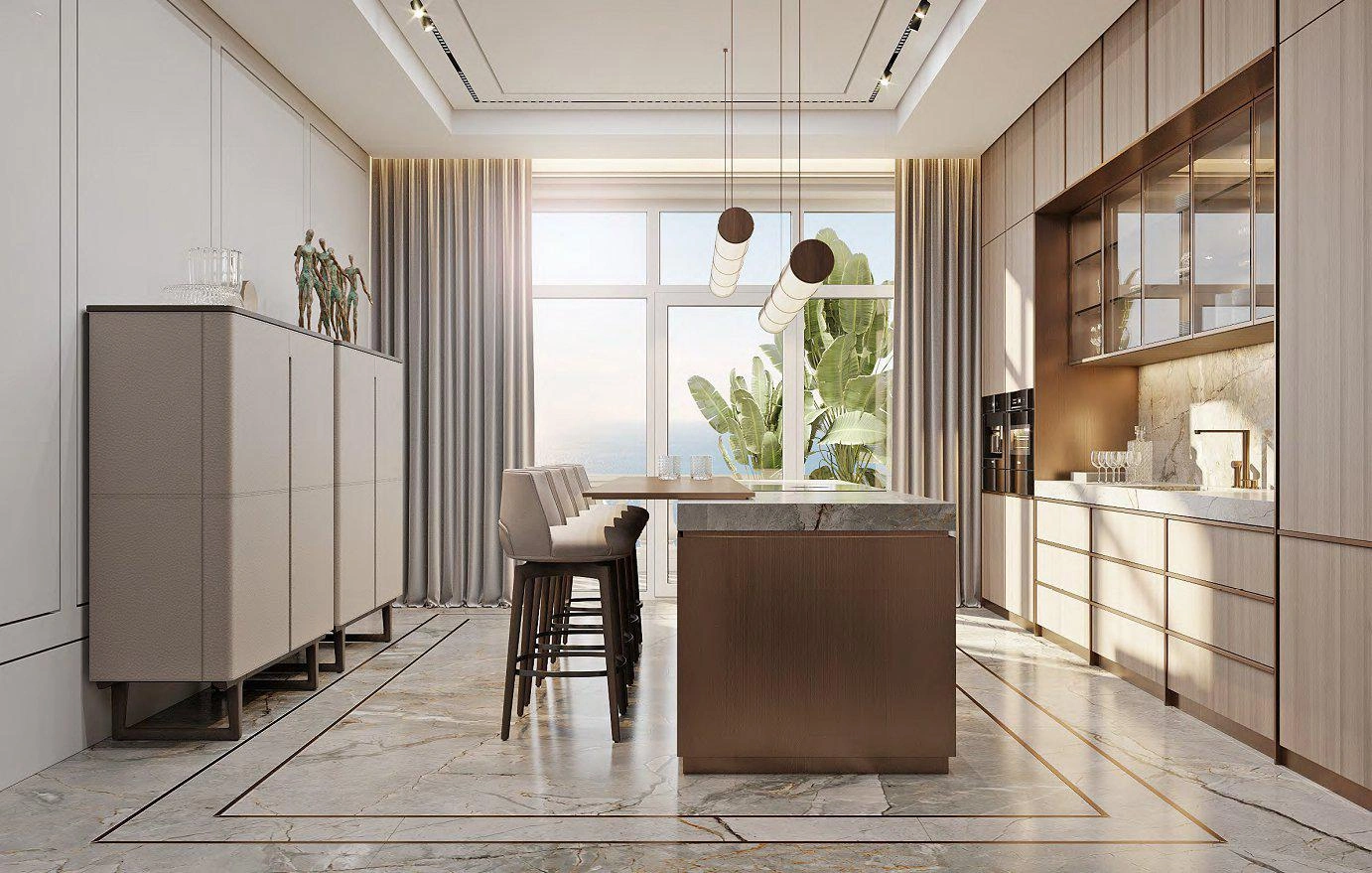 شقق Raffles Apartments، الإمارات العربية المتحدة، دبي