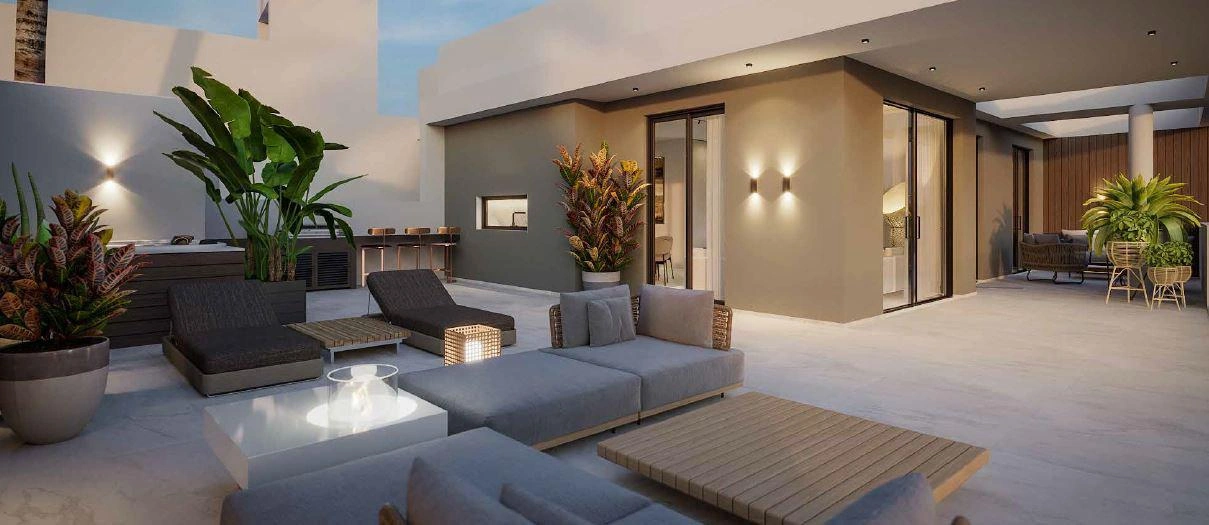 Apartments in a new residential complex in Larnaca, Cyprus