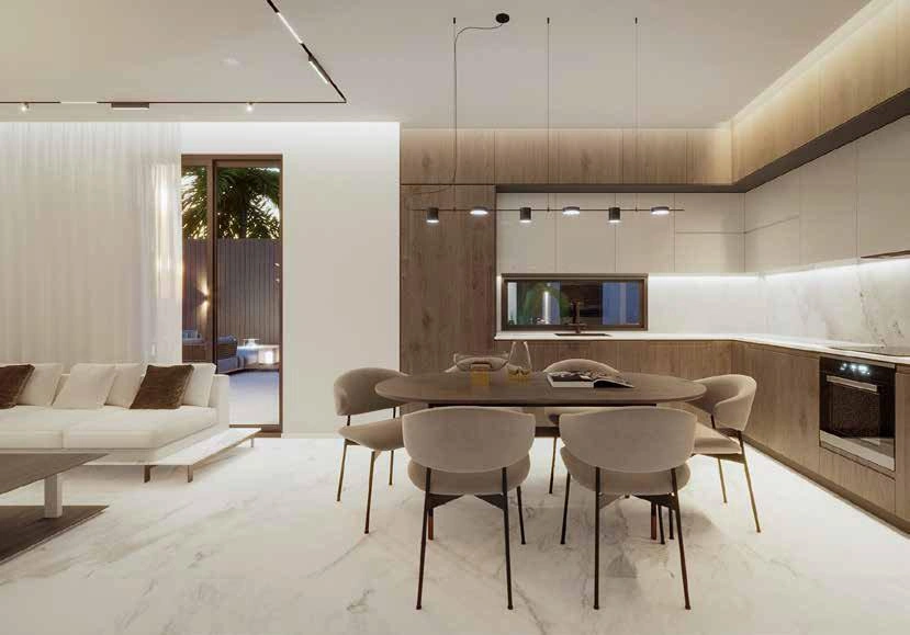 Apartments in a new residential complex in Larnaca, Cyprus