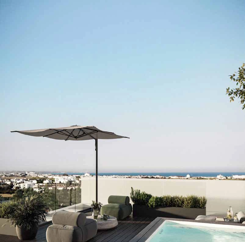 Apartments in a residential complex in Larnaca, Cyprus