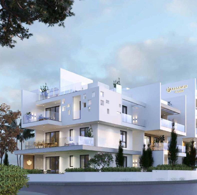 آپارتمان در مجتمع مسکونی کمارتفاع در لارناکا، قبرس