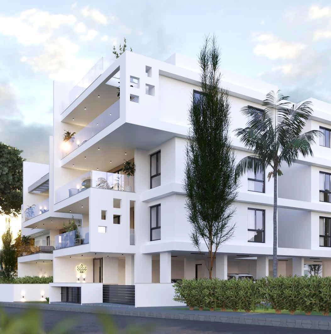 آپارتمان در مجتمع مسکونی کمارتفاع در لارناکا، قبرس