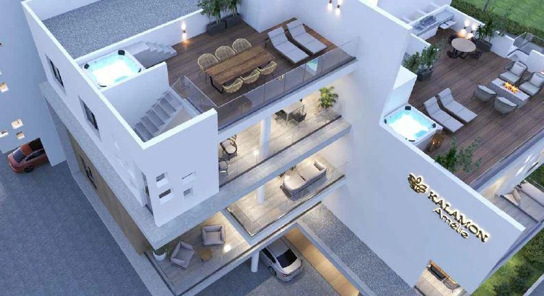 آپارتمان در مجتمع مسکونی کمارتفاع در لارناکا، قبرس