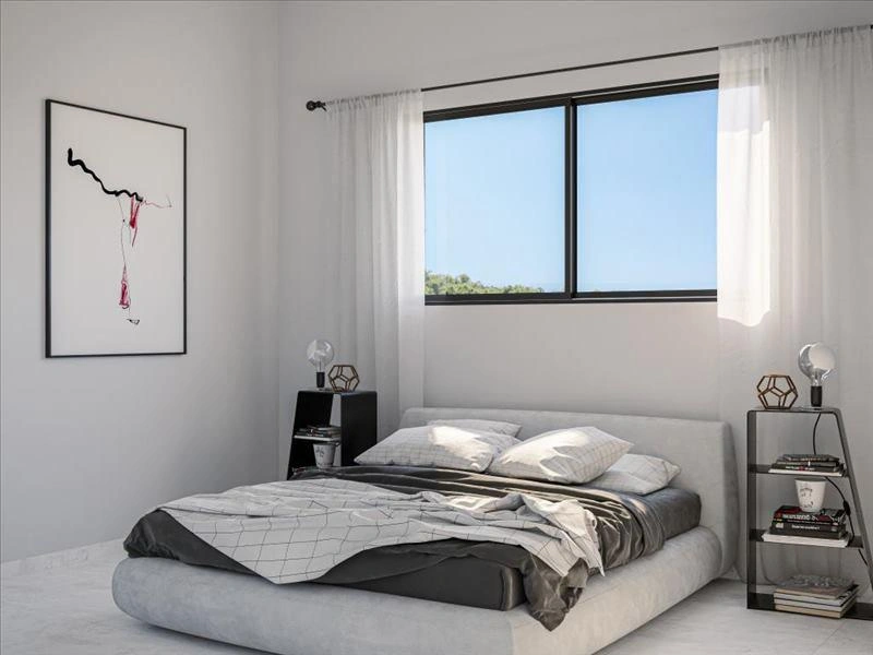 位于帕福斯现代住宅区的别墅