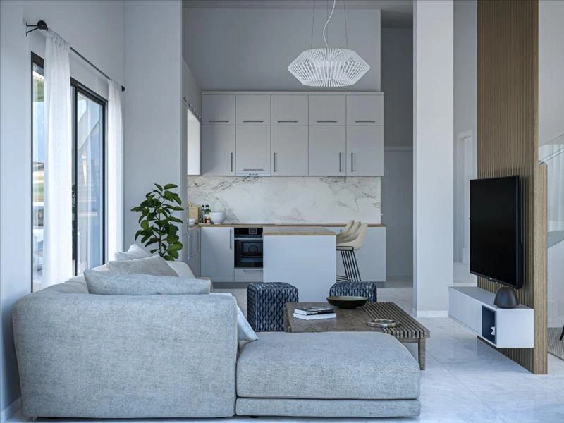 位于帕福斯现代住宅区的别墅