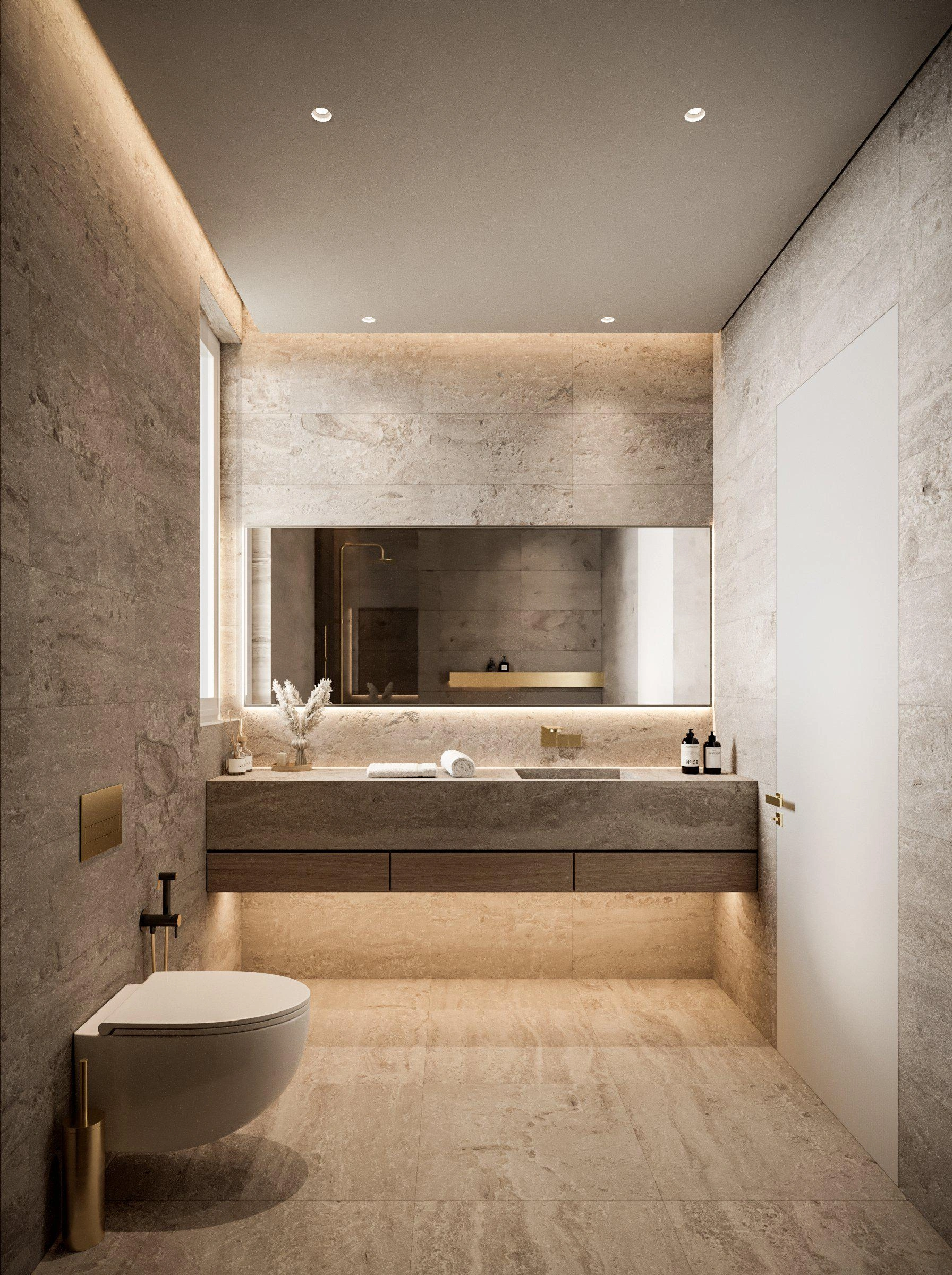 キプロス・パフォスのモダンな住宅複合施設内のヴィラ